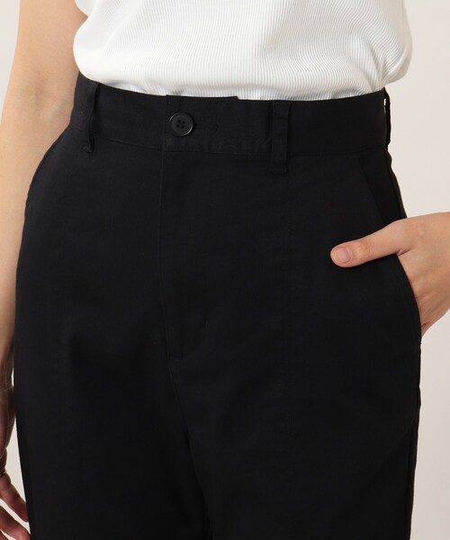 UNTITLED（アンタイトル）の「◆パワーストレッチツイル スリットパンツ（その他パンツ・レディース・ブラック/ベージュ・02/03/00/01/04/46/44/48/42）」の7枚目の写真