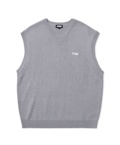 FCMM(エフシーエムエム)の「CLUB TEAM KINT VEST/クラブチームニットベスト(ベスト・メンズ・ネイビー/ブラック/グレー/ブラウン・MEDIUM/LARGE/X-LARGE)」の15枚目の写真
