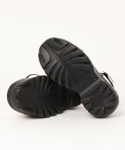 LSMR（レスモア）の「LSMR レスモア レディース 厚底スポーティサンダル 222206（サンダル・レディース・ホワイト/ブラック・LL/S/M/L）」の4枚目の写真