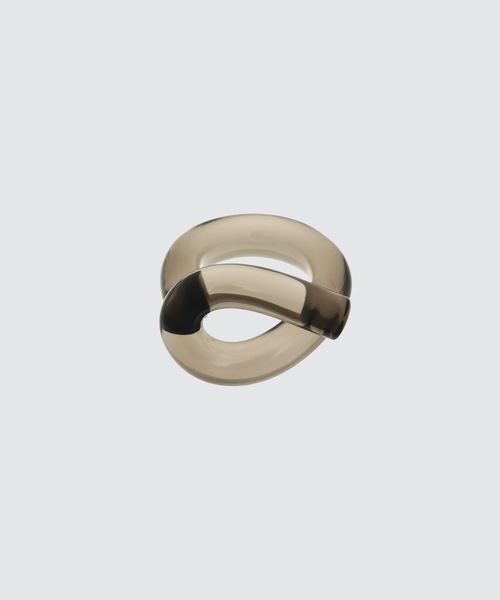 Corey Moranis（コリーモラニス）の「Loop Ring（リング・レディース・グレー系その他/ピンク/オレンジ/クリーム/グリーン/ブルー・SMALL/MEDIUM）」の3枚目の写真