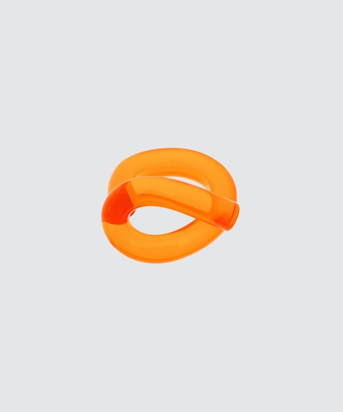 Corey Moranis（コリーモラニス）の「Loop Ring（リング・レディース・グレー系その他/ピンク/オレンジ/クリーム/グリーン/ブルー・SMALL/MEDIUM）」の2枚目の写真