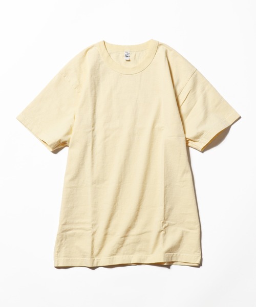LOS ANGELES APPAREL（ロサンゼルスアパレル）の「Los Angeles Apparel/ロサンゼルスアパレル Short Sleeve Binding Garment Dye T-Shirt 半袖Tシャツ（Tシャツ/カットソー・メンズ・チャコール/バイオレット/ピンク/オリーブ/イエロー・2XL/L/S/M/XL）」の4枚目の写真