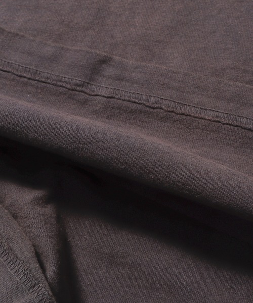 LOS ANGELES APPAREL（ロサンゼルスアパレル）の「Los Angeles Apparel/ロサンゼルスアパレル Short Sleeve Binding Garment Dye T-Shirt 半袖Tシャツ（Tシャツ/カットソー・メンズ・チャコール/バイオレット/ピンク/オリーブ/イエロー・2XL/L/S/M/XL）」の10枚目の写真