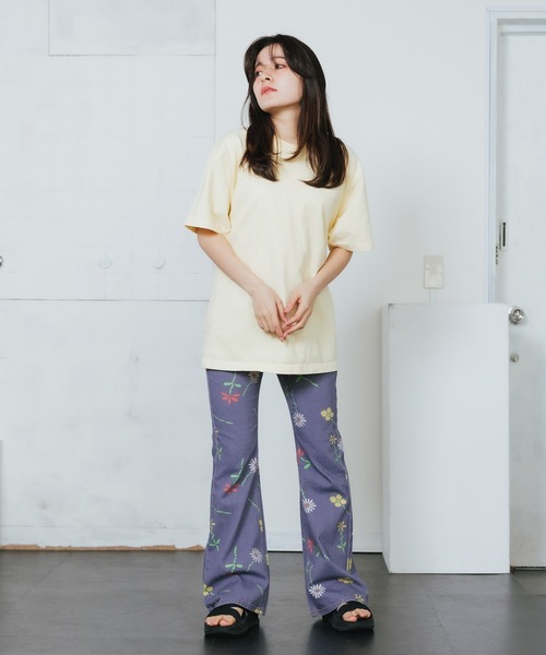 LOS ANGELES APPAREL（ロサンゼルスアパレル）の「Los Angeles Apparel/ロサンゼルスアパレル Short Sleeve Binding Garment Dye T-Shirt 半袖Tシャツ（Tシャツ/カットソー・メンズ・チャコール/バイオレット/ピンク/オリーブ/イエロー・2XL/L/S/M/XL）」の17枚目の写真
