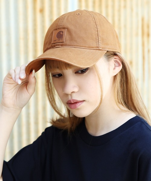 Carhartt(カーハート)の「Carhartt / カーハート Odessa Cap オデッサキャップ(キャップ・メンズ・ライトグレー/ブラック/ネイビー/ブラウン/アーミー・FREE)」の3枚目の写真