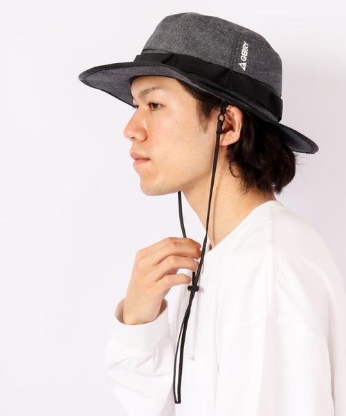 GERRY(ジェリー)の「GERRY アドベンチャーハット(ハット・メンズ・ブラック/パープル/グレー/カーキ/ブラック系その他・58cm)」の12枚目の写真