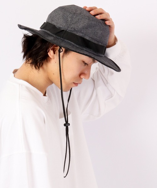 GERRY(ジェリー)の「GERRY アドベンチャーハット(ハット・メンズ・ブラック/パープル/グレー/カーキ/ブラック系その他・58cm)」の11枚目の写真
