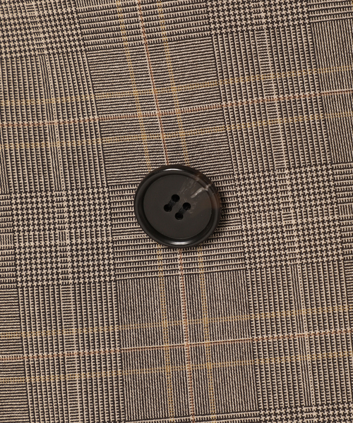 チェックピークドジャケット（テーラードジャケット）｜JOURNAL