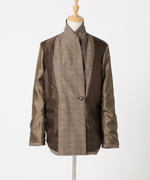 美品 A.P.C. ダークグリーンチェック ジャケット 34 美品 A.P.C. ダークグリーンチェック ジャケット 34 レディース