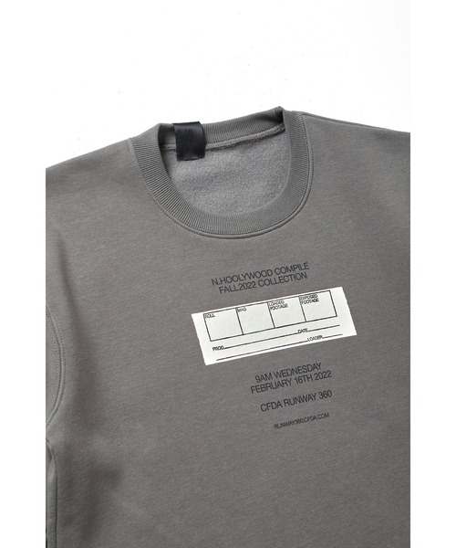 N.HOOLYWOOD COMPILE（N.ハリウッド コンパイル）の「CREWNECK