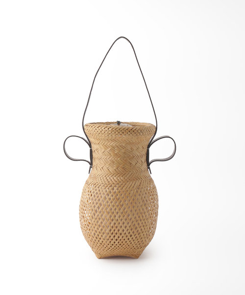 CITYSHOP（シティーショップ）の「【BALLEN/バレン】JARRON BASKET：バッグ（クラッチバッグ・レディース・ブラウン・FREE）」の4枚目の写真