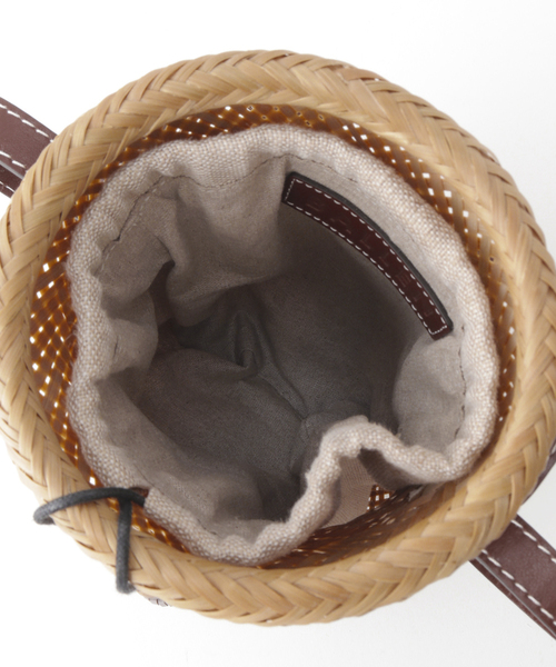 CITYSHOP（シティーショップ）の「【BALLEN/バレン】JARRON BASKET：バッグ（クラッチバッグ・レディース・ブラウン・FREE）」の6枚目の写真