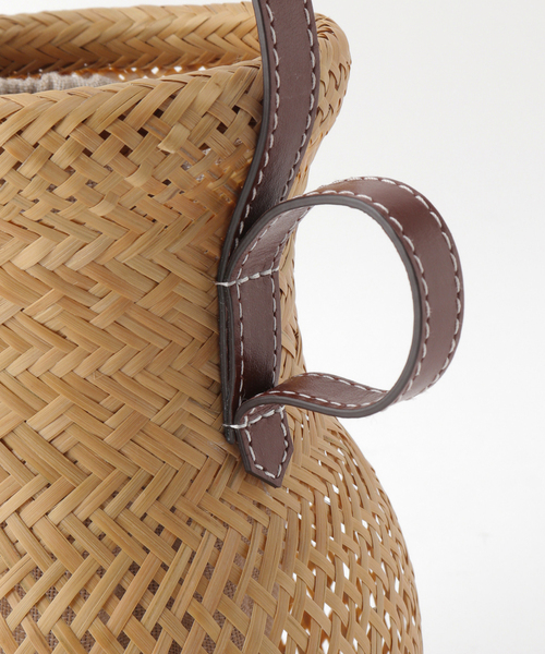 CITYSHOP（シティーショップ）の「【BALLEN/バレン】JARRON BASKET：バッグ（クラッチバッグ・レディース・ブラウン・FREE）」の9枚目の写真