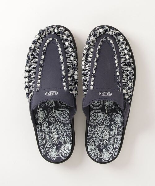 KEEN(キーン)の「UNEEK II SLIDE / ユニーク ツー スライド / メンズ スライドサンダル (サンダル・メンズ・ネイビー・27cm/27.5cm/28cm/28.5cm/29cm/26.5cm/26cm/25cm/25.5cm)」の4枚目の写真