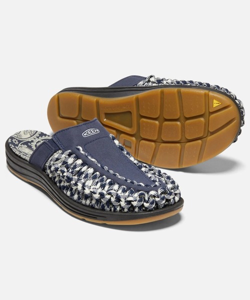 KEEN(キーン)の「UNEEK II SLIDE / ユニーク ツー スライド / メンズ スライドサンダル (サンダル・メンズ・ネイビー・27cm/27.5cm/28cm/28.5cm/29cm/26.5cm/26cm/25cm/25.5cm)」の10枚目の写真