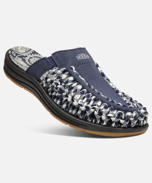 KEEN(キーン)の「UNEEK II SLIDE / ユニーク ツー スライド / メンズ スライドサンダル (サンダル・メンズ・ネイビー・27cm/27.5cm/28cm/28.5cm/29cm/26.5cm/26cm/25cm/25.5cm)」の9枚目の写真
