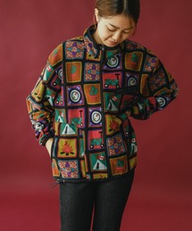 gym master（ジムマスター）の「総柄フリーススタンドＪＫＴ（ブルゾン）」