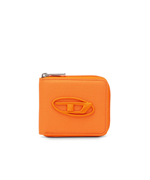 DIESEL（ディーゼル）の「メンズ ファブリック Dステッチロゴ ラウンドジップ ウォレット（財布・メンズ・ブラック/グレー/オレンジ・UNI）」の7枚目の写真
