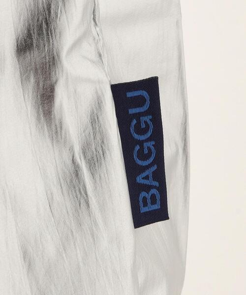 BAGGU(バグー)の「<BAGGU>メタリック ポケッタブルバッグ/BABY(ショルダーバッグ・レディース・シルバー・FREE)」の7枚目の写真