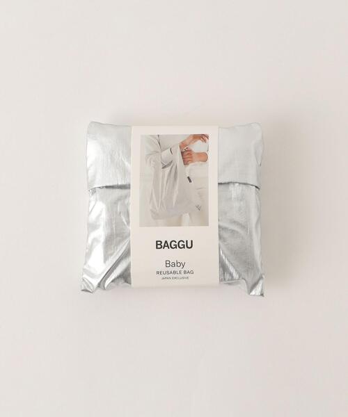BAGGU(バグー)の「<BAGGU>メタリック ポケッタブルバッグ/BABY(ショルダーバッグ・レディース・シルバー・FREE)」の9枚目の写真