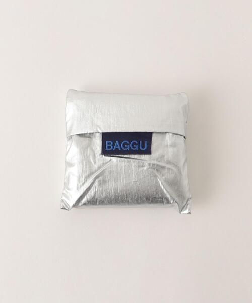 BAGGU(バグー)の「<BAGGU>メタリック ポケッタブルバッグ/BABY(ショルダーバッグ・レディース・シルバー・FREE)」の10枚目の写真