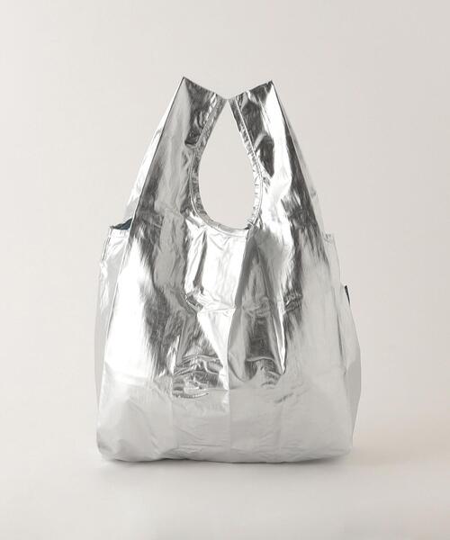 BAGGU(バグー)の「<BAGGU>メタリック ポケッタブルバッグ/BABY(ショルダーバッグ・レディース・シルバー・FREE)」の12枚目の写真