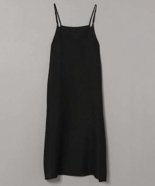 JEANASIS(ジーナシス)の「スリット2WAYキャミワンピース/164369(ワンピース・レディース・ブラック/グレー系その他・FREE)」の3枚目の写真