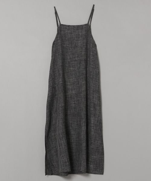 JEANASIS(ジーナシス)の「スリット2WAYキャミワンピース/164369(ワンピース・レディース・ブラック/グレー系その他・FREE)」の9枚目の写真