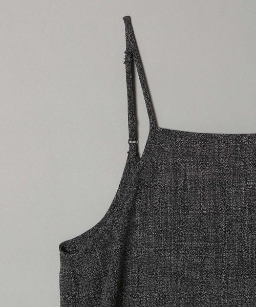 JEANASIS(ジーナシス)の「スリット2WAYキャミワンピース/164369(ワンピース・レディース・ブラック/グレー系その他・FREE)」の12枚目の写真
