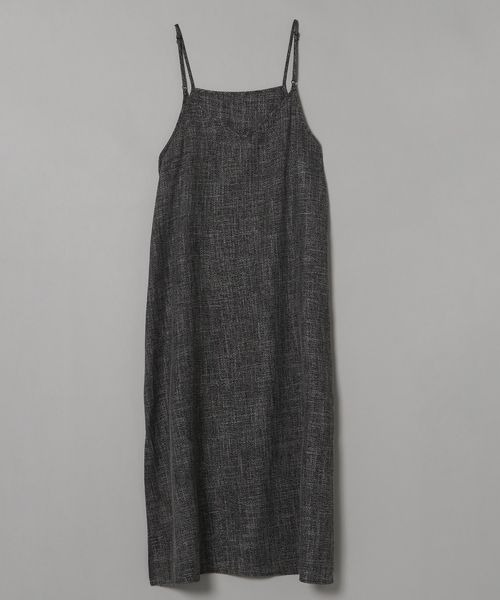 JEANASIS(ジーナシス)の「スリット2WAYキャミワンピース/164369(ワンピース・レディース・ブラック/グレー系その他・FREE)」の7枚目の写真