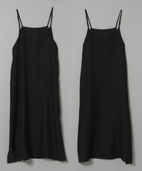 JEANASIS(ジーナシス)の「スリット2WAYキャミワンピース/164369(ワンピース・レディース・ブラック/グレー系その他・FREE)」の16枚目の写真