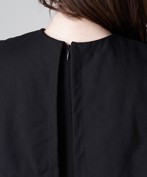 A de a.v.v（アードアー・ヴェ・ヴェ）の「シアースリーブマーメイドワンピ―ス（ドレス・レディース・ブラック・SMALL/MEDIUM/LARGE）」の3枚目の写真