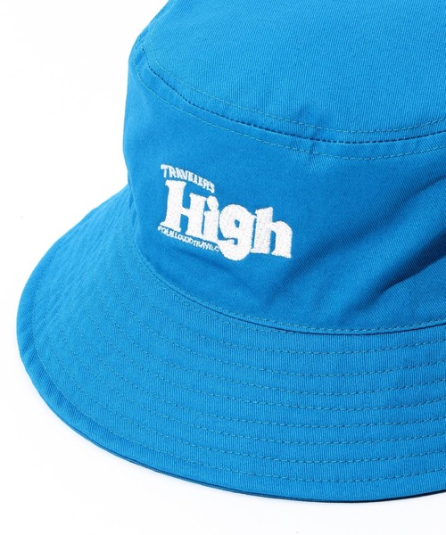 RAGEBLUE(レイジブルー)の「【HIS】コラボバケットハット(ハット・メンズ・ホワイト/ブラック/ブルー・FREE)」の4枚目の写真