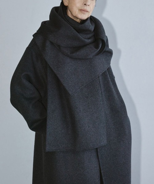 TODAYFUL Stole Wool Coat ストールウールコート/12220005