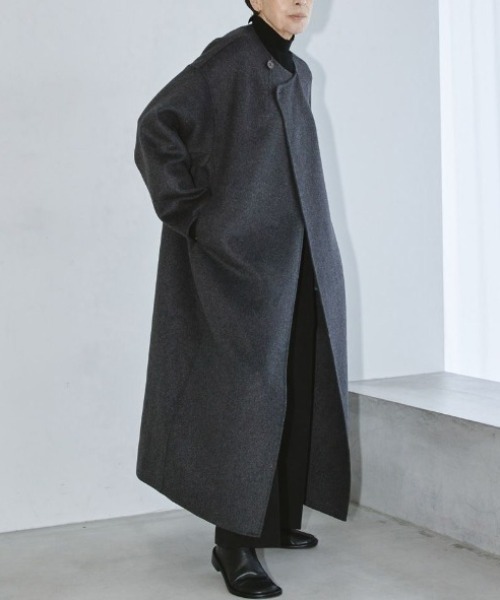 TODAYFUL Stole Wool Coat ストールウールコート/12220005