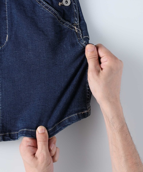 EDWIN（エドウィン）の「【EDWIN】オーバーオールスカート（サロペット/オーバーオール・キッズ・ダークインディゴブルー・120/140/130）」の12枚目の写真