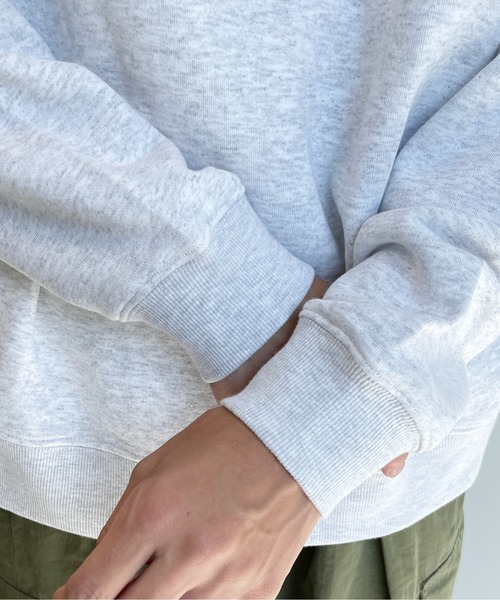 U.S. POLO ASSN.(ユーエスポロアッスン)の「1ポイント刺繍クルーネックビッグシルエットスウェット(スウェット・メンズ・ブラック/グリーン/グレー/ベージュ/アイボリー・MEDIUM/LARGE/X-LARGE)」の16枚目の写真