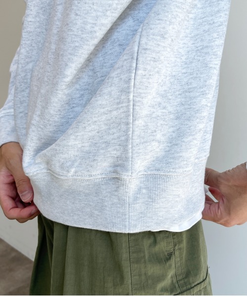 U.S. POLO ASSN.(ユーエスポロアッスン)の「1ポイント刺繍クルーネックビッグシルエットスウェット(スウェット・メンズ・ブラック/グリーン/グレー/ベージュ/アイボリー・MEDIUM/LARGE/X-LARGE)」の18枚目の写真