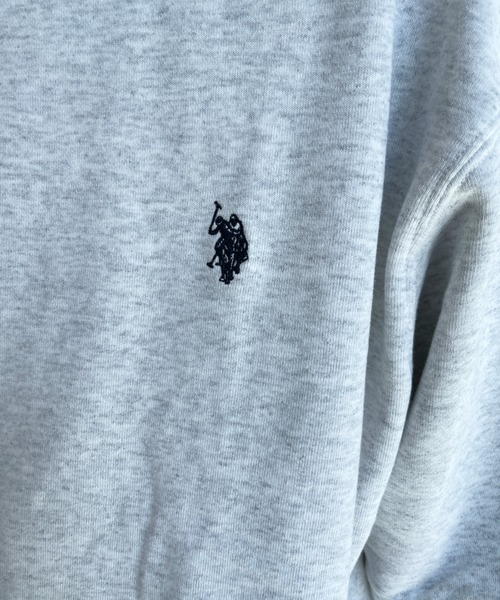 U.S. POLO ASSN.(ユーエスポロアッスン)の「1ポイント刺繍クルーネックビッグシルエットスウェット(スウェット・メンズ・ブラック/グリーン/グレー/ベージュ/アイボリー・MEDIUM/LARGE/X-LARGE)」の15枚目の写真