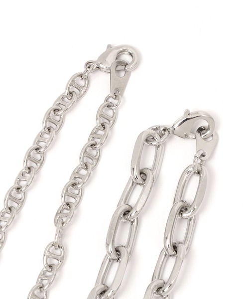 LAKOLE（ラコレ）の「アソートチェーンネックレス / 157655（ネックレス・メンズ・その他3/その他4/その他2/その他1/その他5・FREE）」の14枚目の写真