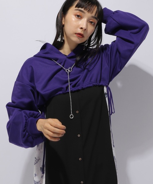 HARE（ハレ）の「クロップドパーカー(HARE)（パーカー）」 - WEAR