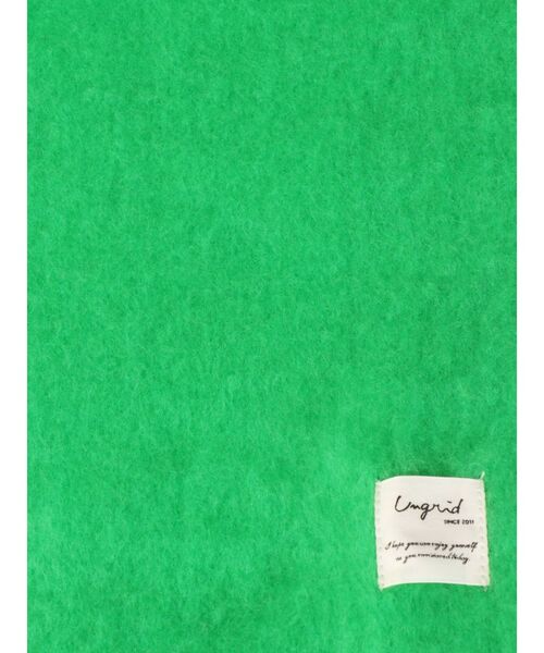 Ungrid（アングリッド）の「カラー起毛マフラー（マフラー・レディース・グレー/グリーン/アイボリー・FREE）」の7枚目の写真