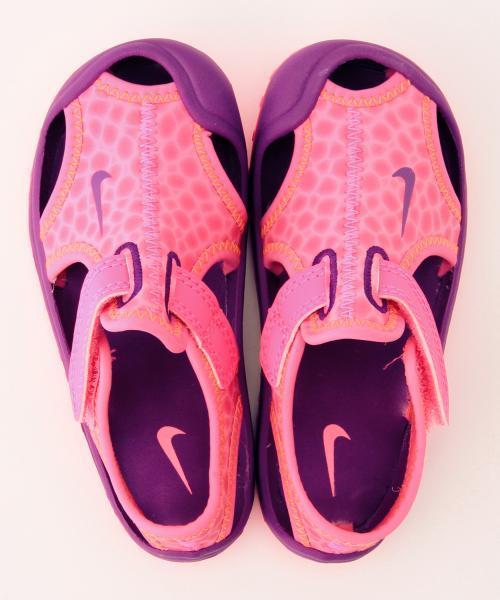 こども ビームス（コドモビームス）の「NIKE / サンレイ プロテクト TD (12～16cm)（サンダル・キッズ・ブラック/レッド系その他/ブルー・14/12/15 /16/13）」の7枚目の写真