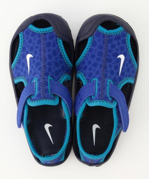 こども ビームス（コドモビームス）の「NIKE / サンレイ プロテクト TD (12～16cm)（サンダル・キッズ・ブラック/レッド系その他/ブルー・14/12/15 /16/13）」の4枚目の写真
