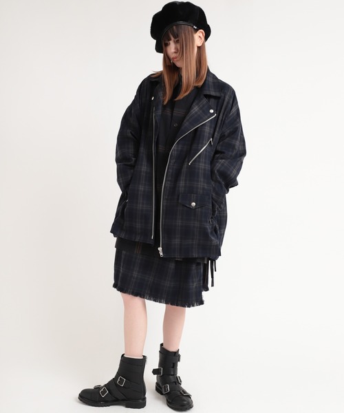 RNA（アールエヌエー）の「E4880 ファーベレー（ハンチング/ベレー帽・レディース・ブラック/ラベンダー/レオパード・FREE）」の4枚目の写真