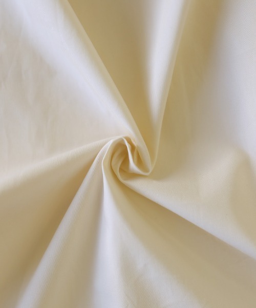 select MOCA(セレクトモカ)の「カフスピンタックノーカラーシャツワンピース(シャツワンピース・レディース・ベージュ/アイボリー/ブラック・FREE)」の7枚目の写真