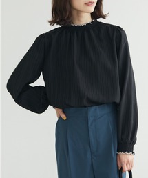 ELENCARE DUE | ・ELENCARE DUE メローハイネックブラウス(シャツ/ブラウス)