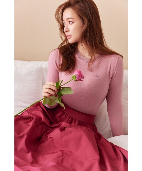 【WEB限定】【TOCCA LAVENDER】TIERED GATHERED SKIRT スカート