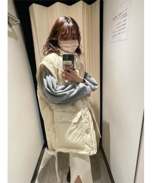 THROW by SLY（スローバイスライ）の「THROW 2WAY STAND PUFFER COAT