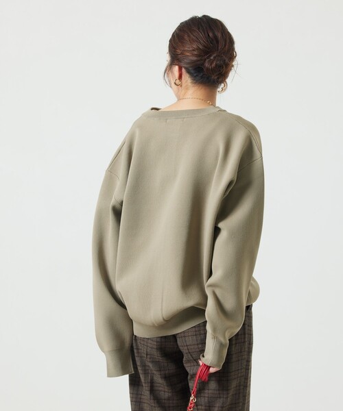 FREAK'S STORE(フリークスストア)の「【限定展開】スナップカーディガン(カーディガン/ボレロ・レディース・ブラック/ベージュ/レッド/グリーン/ブルー/パープル/オフホワイト・フリ-)」の18枚目の写真
